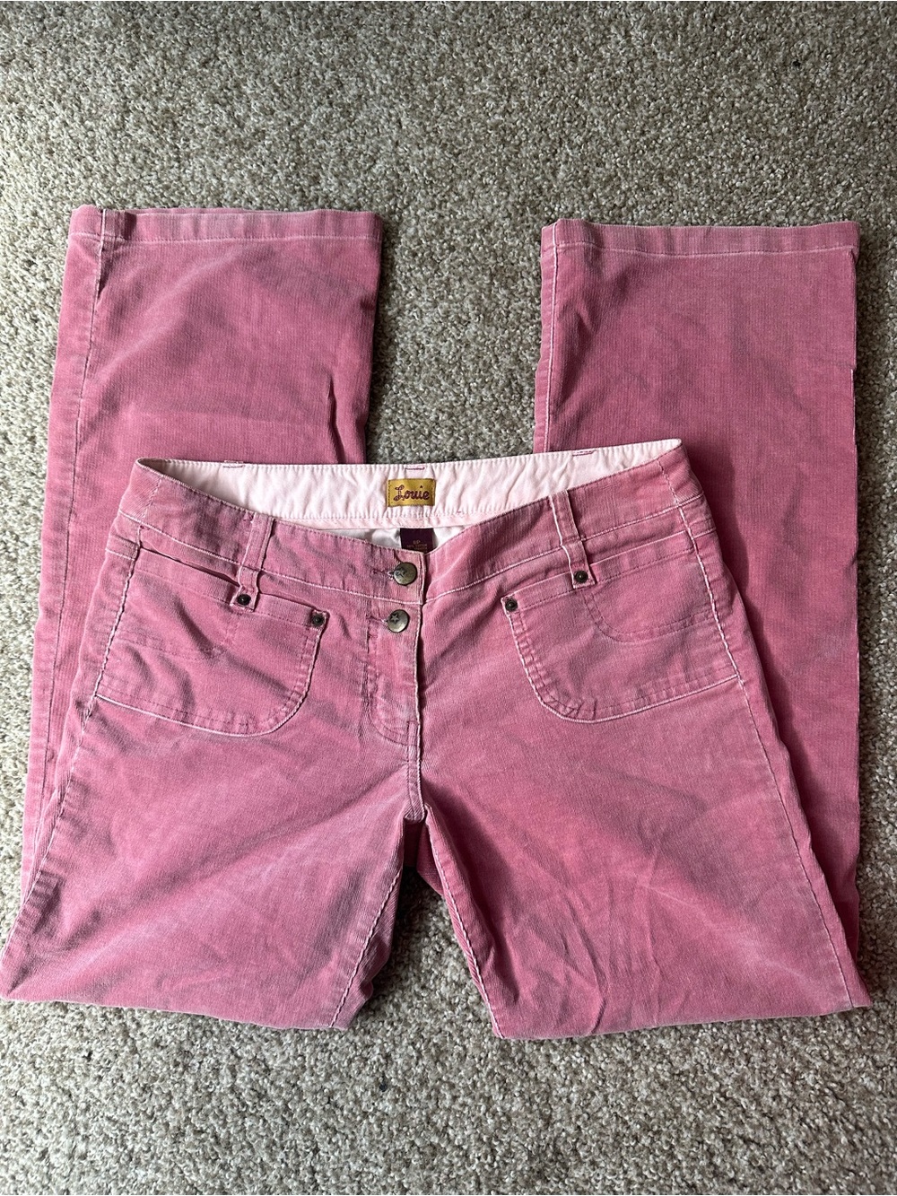 Pink Louie vintage Corduroy Women's Pants